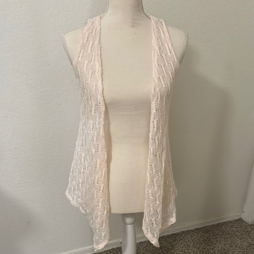 Knitworks Cream Lace Robe Intimates